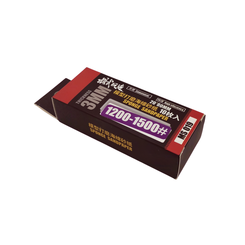 Sponge Sandpaper – 10 pcs
