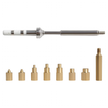 TS101 soldering iron tip kit with brass insert tips for installing threaded inserts in 3D printed parts — precision tool for makers.